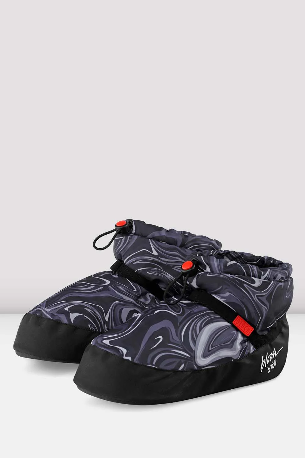 Adult Swirl Print Ankle Warm Up Booties - Image 7