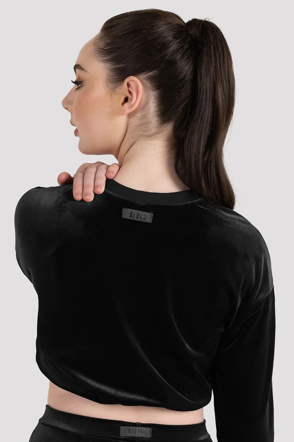 Bloch Luxe Touch Cropped Sweat - Image 3