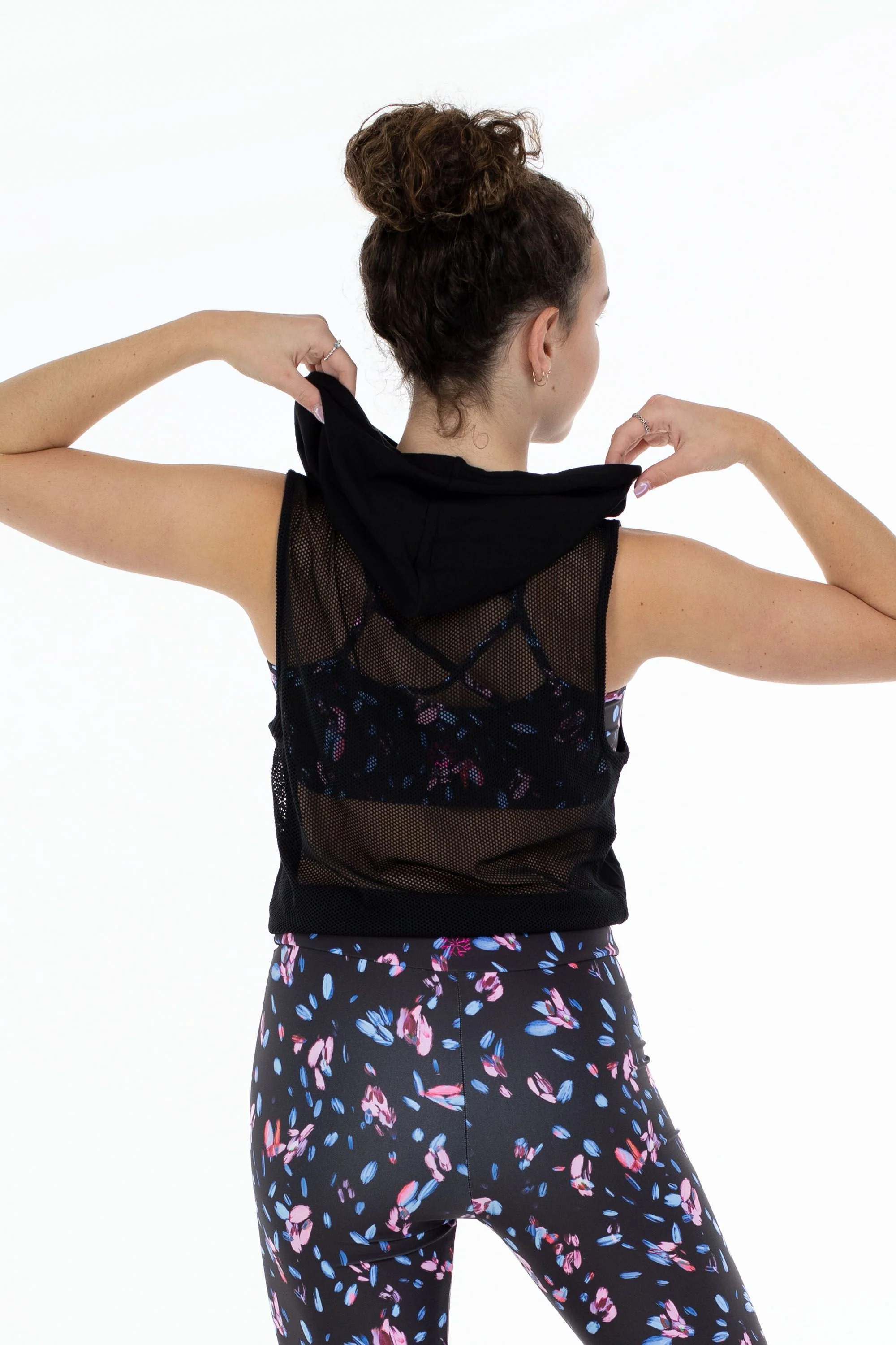 BLOCH X Flo Active Frankie Sleeveless Hoodie - Image 3
