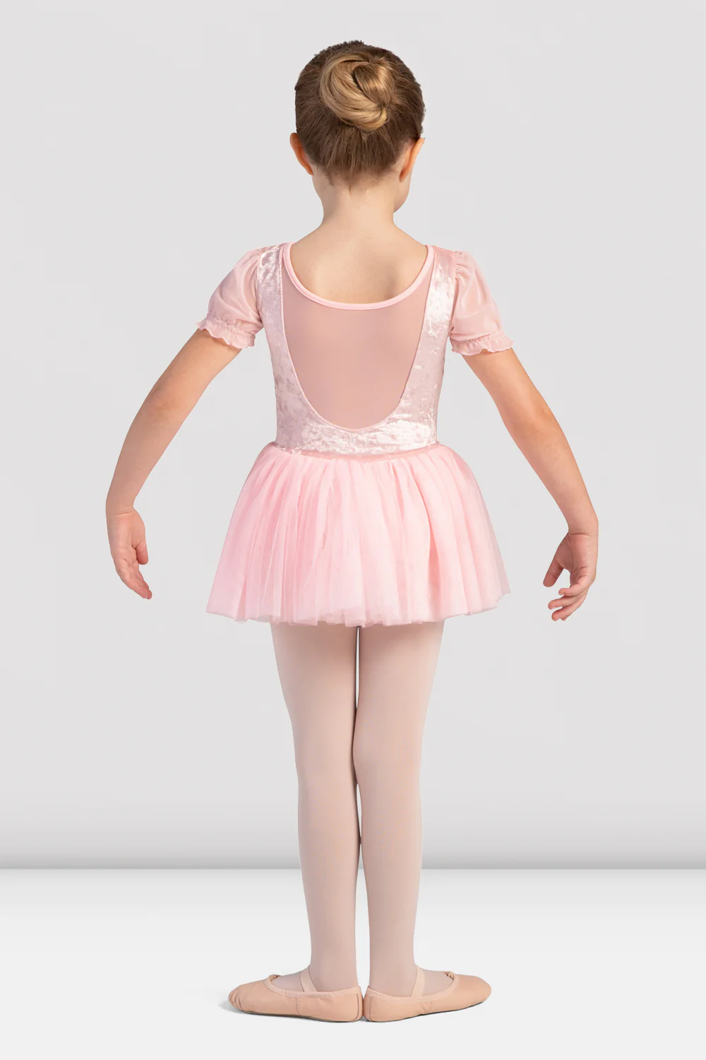 Girls Aubrey Velvet Sweetheart Tutu Dress - Image 2
