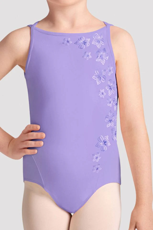 Girls Cara Boat Neck Leotard - Image 3