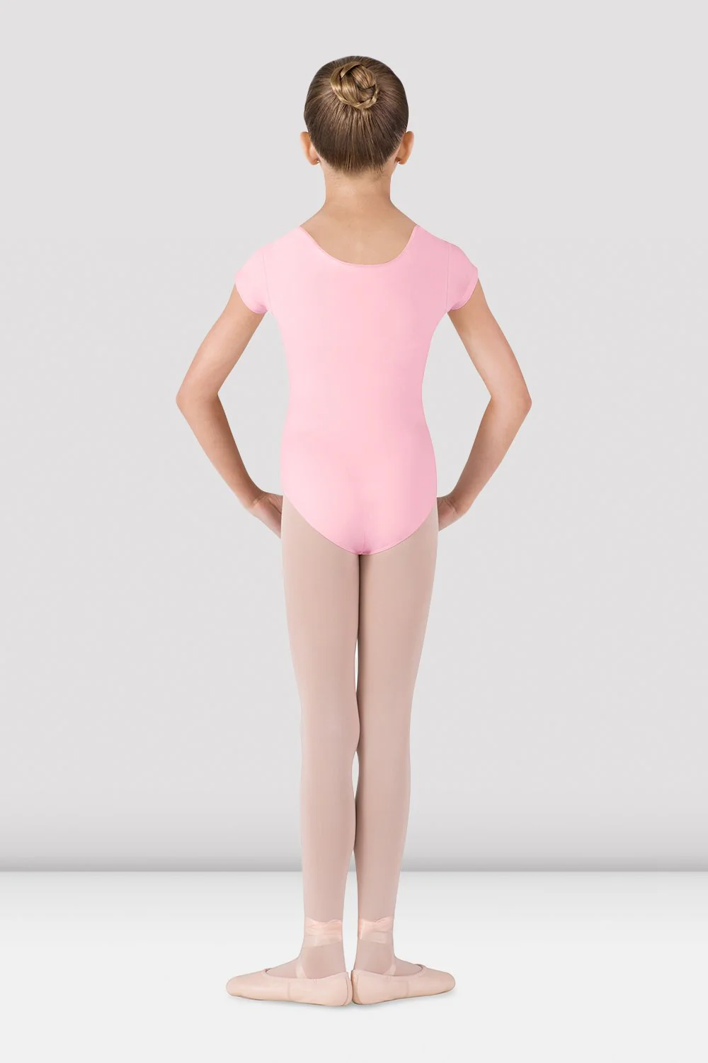 Girls Dujour Cap Sleeve Leotard - Image 2