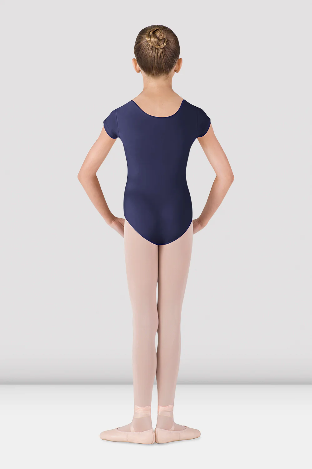 Girls Dujour Cap Sleeve Leotard - Image 2