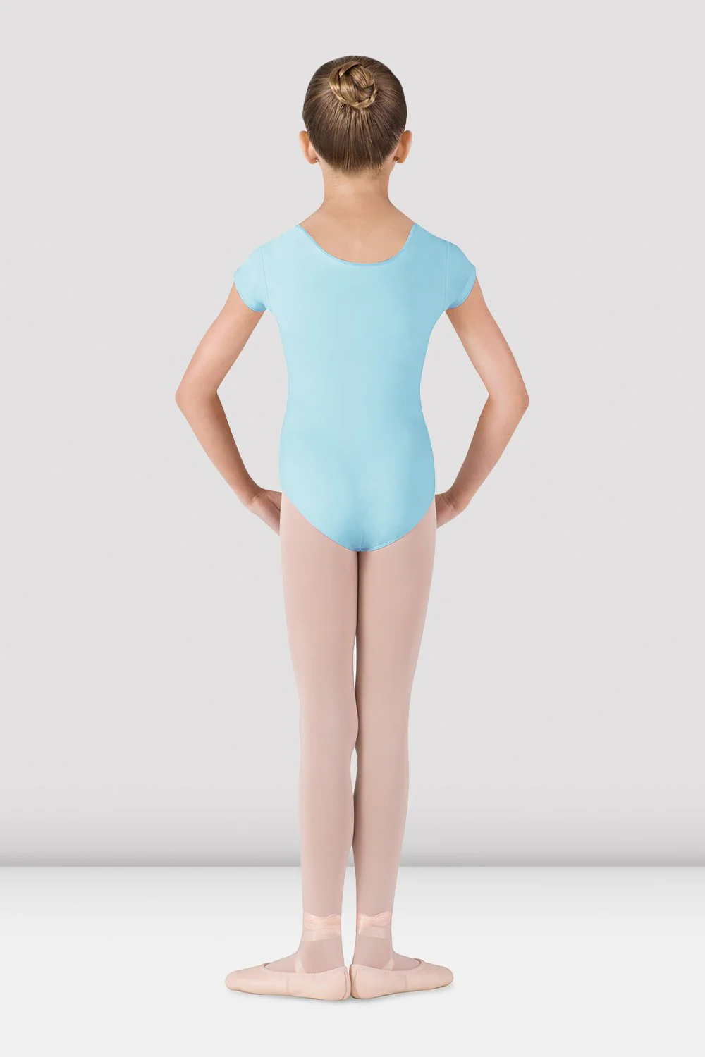 Girls Dujour Cap Sleeve Leotard - Image 2