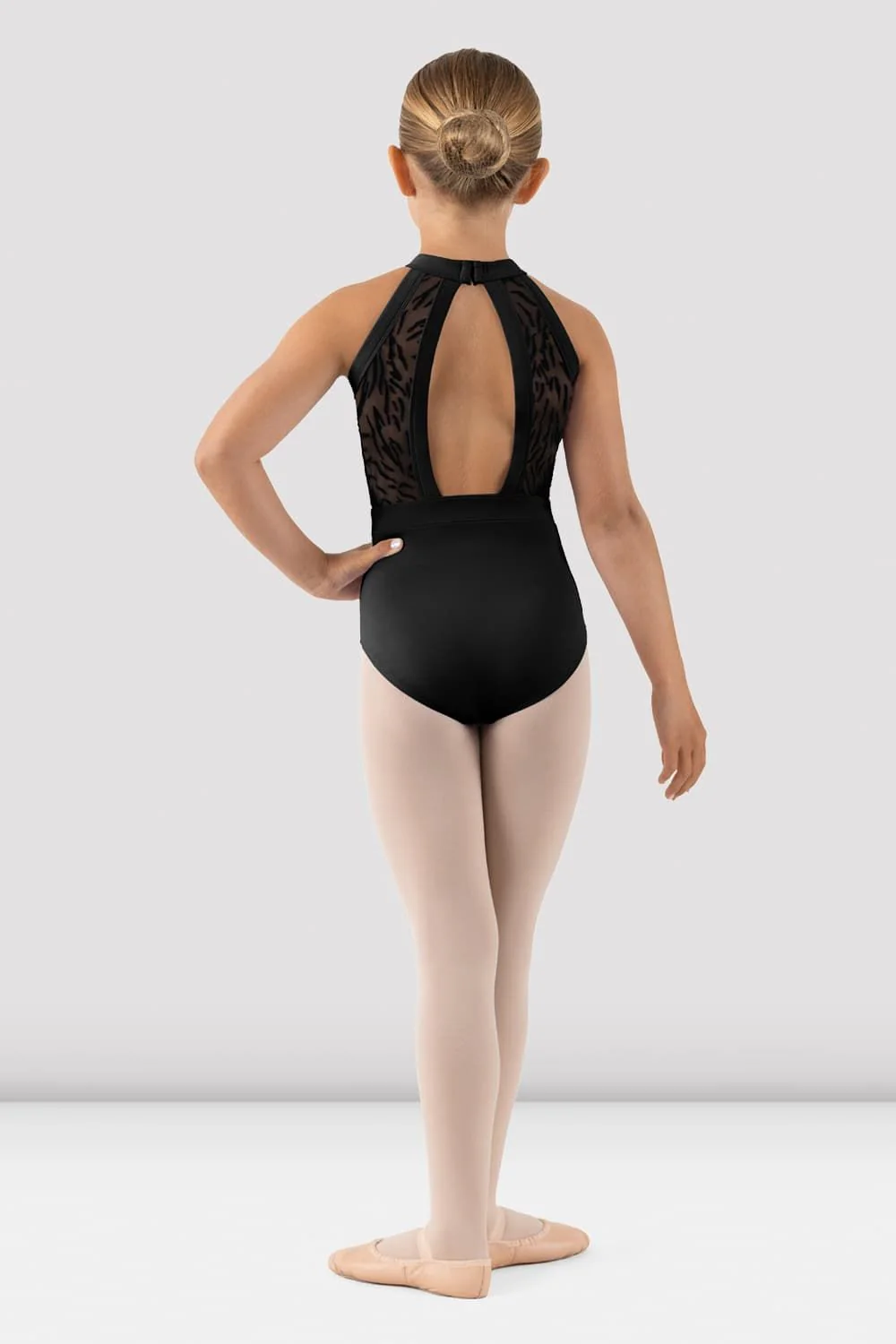 Girls Ellie Halterneck Leotard - Image 2