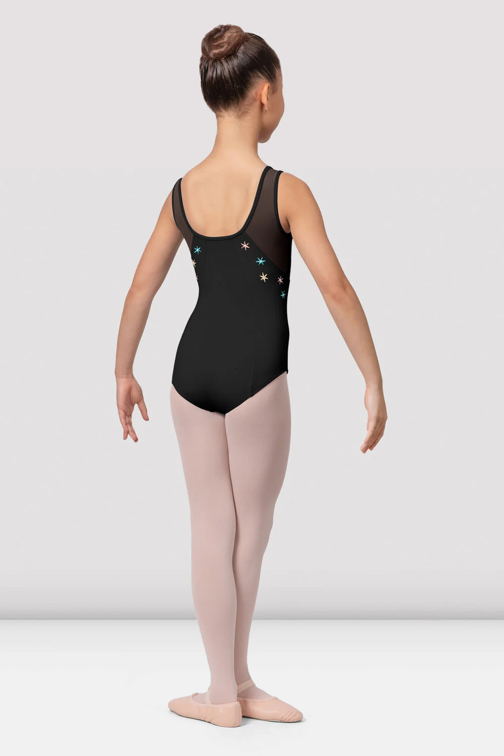 Girls Garcia Mesh Bodice Leotard - Image 2