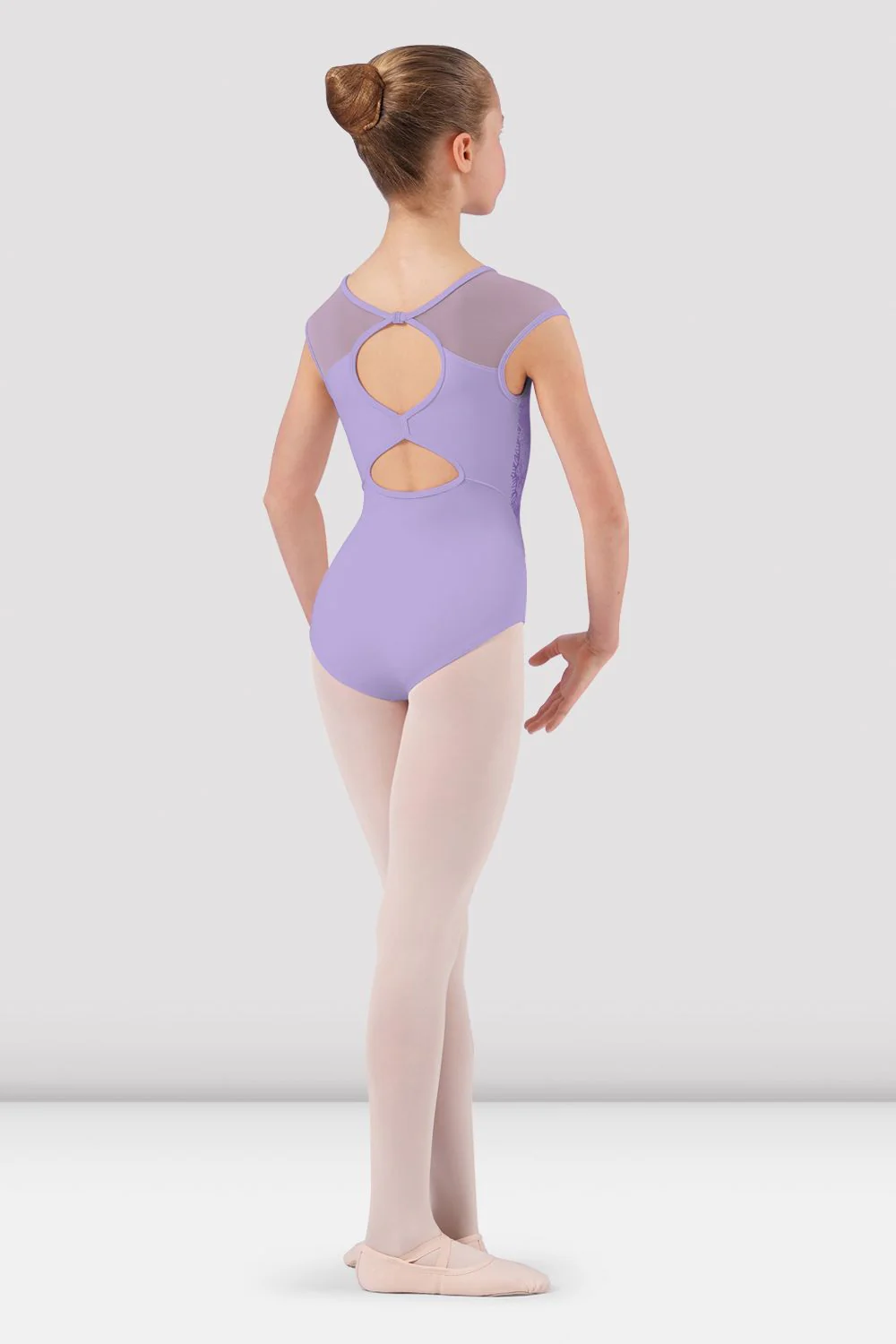 Girls Katalina Cap Sleeve Leotard - Image 2
