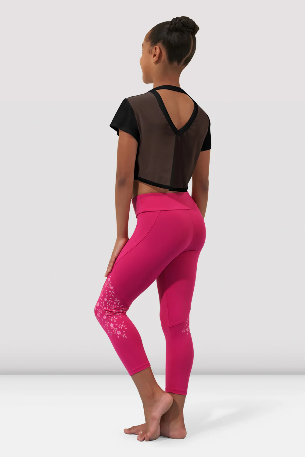 Girls Kyla Relaxed Fit Cropped T-Shirt - Image 2