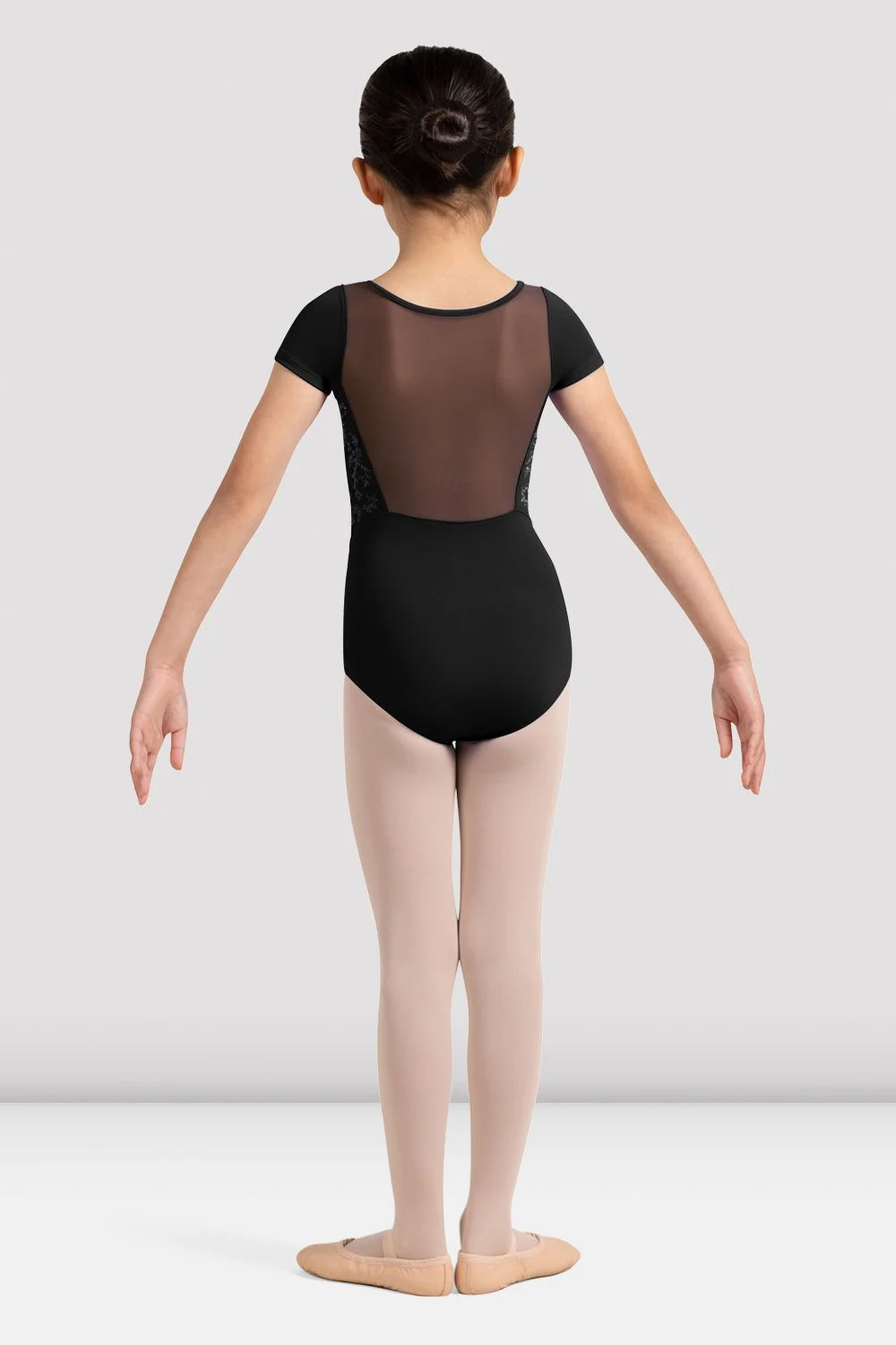 Girls Leilani Cap Sleeve Leotard - Image 2