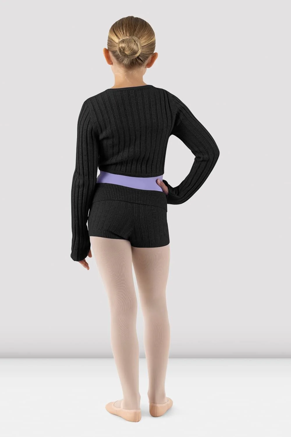 Girls Lily Knit Shorts - Image 2