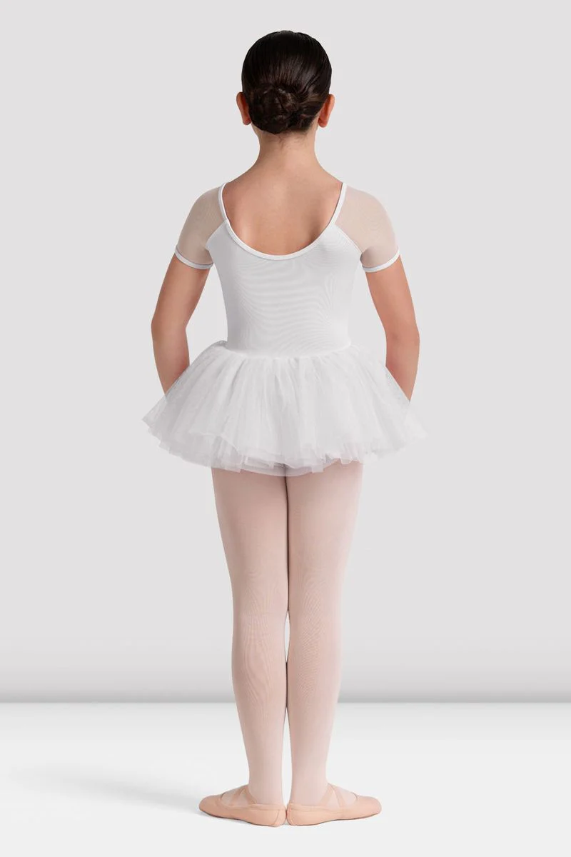 Girls Lucy Floral Cap Sleeve Tutu Dress - Image 3