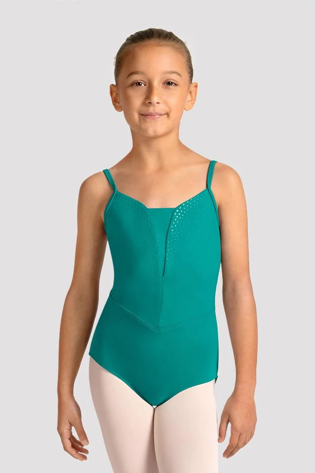 Girls Mirella Celestia Camisole Printed Leotard - Image 3