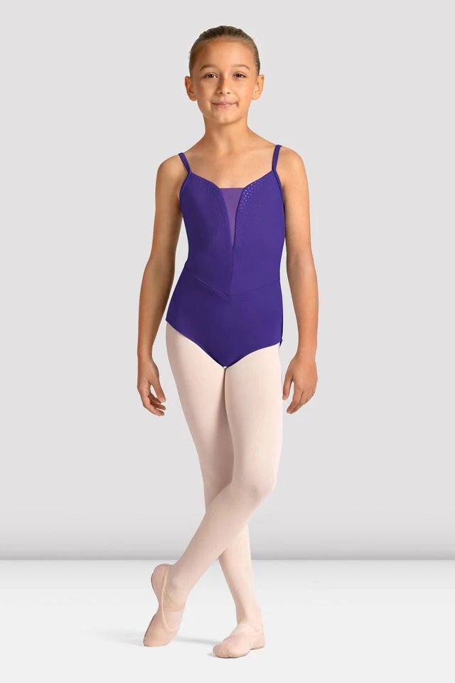 Girls Mirella Celestia Camisole Printed Leotard
