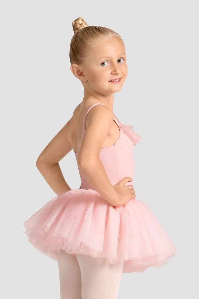 Girls Mirella Celestia Camisole Printed Tutu Dress - Image 3