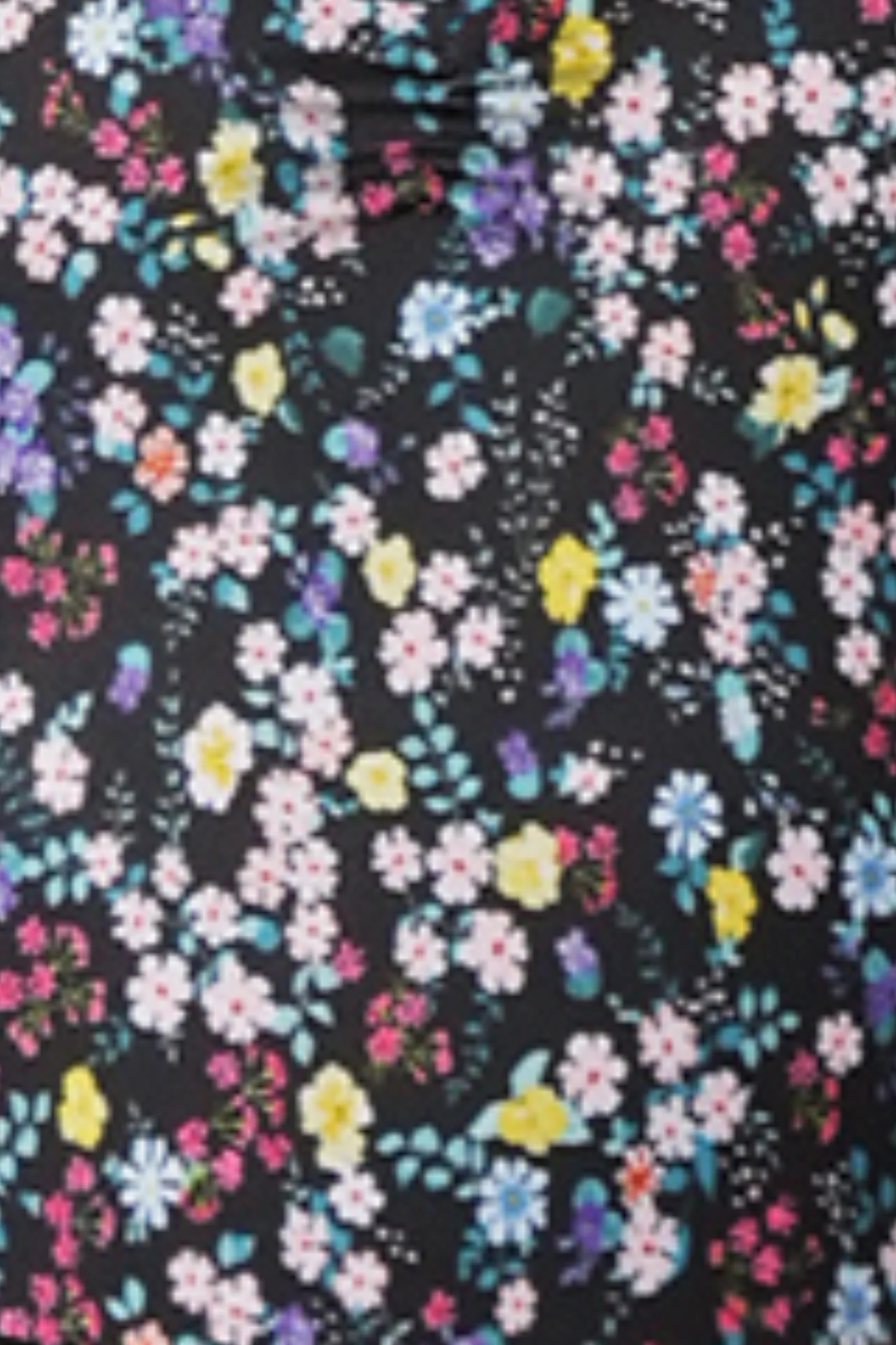 Girls Mirella Ditsy Floral Halterneck Leotard - Image 3