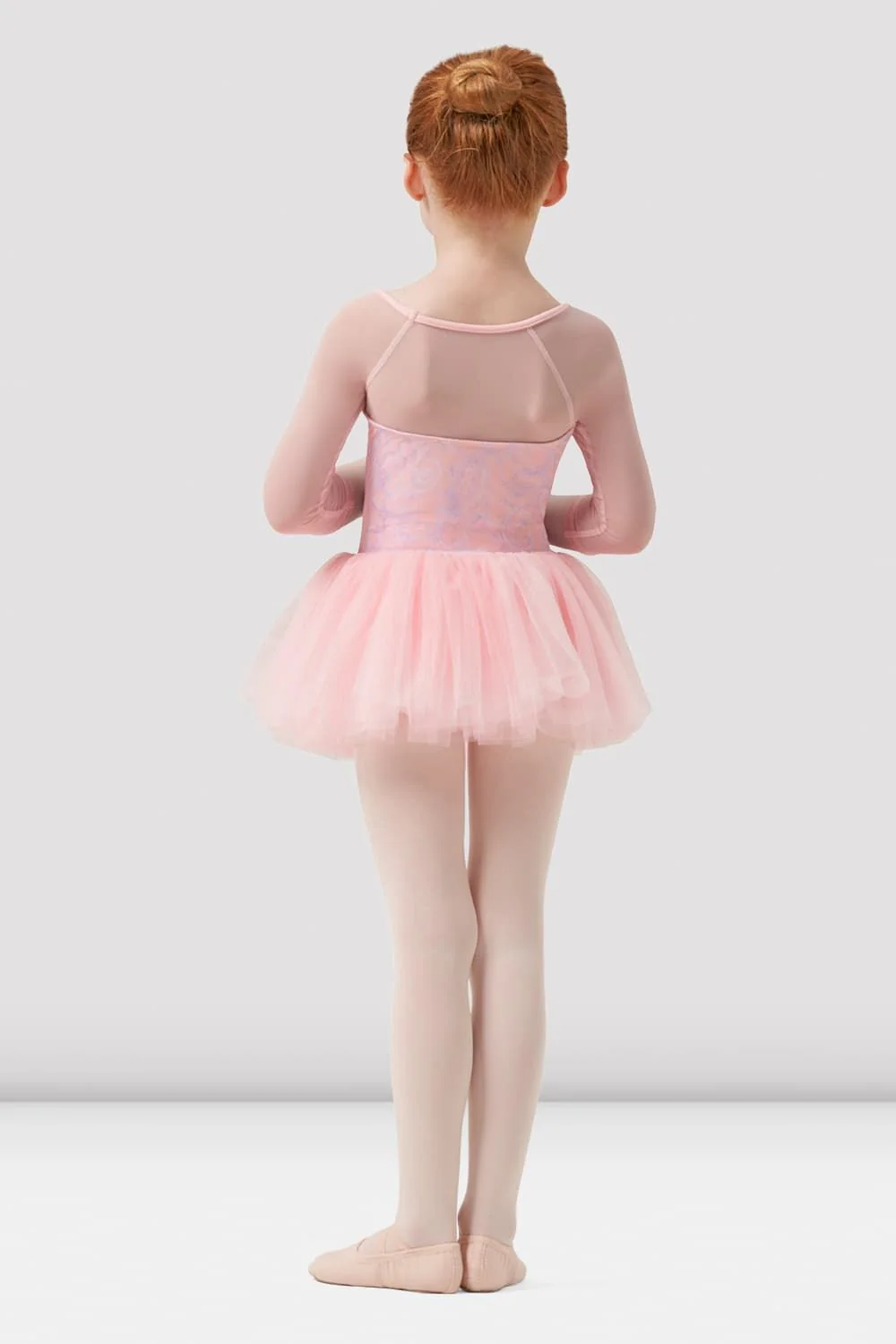 Girls Mirella Paisley 3/4 Sleeve Tutu Dress - Image 2