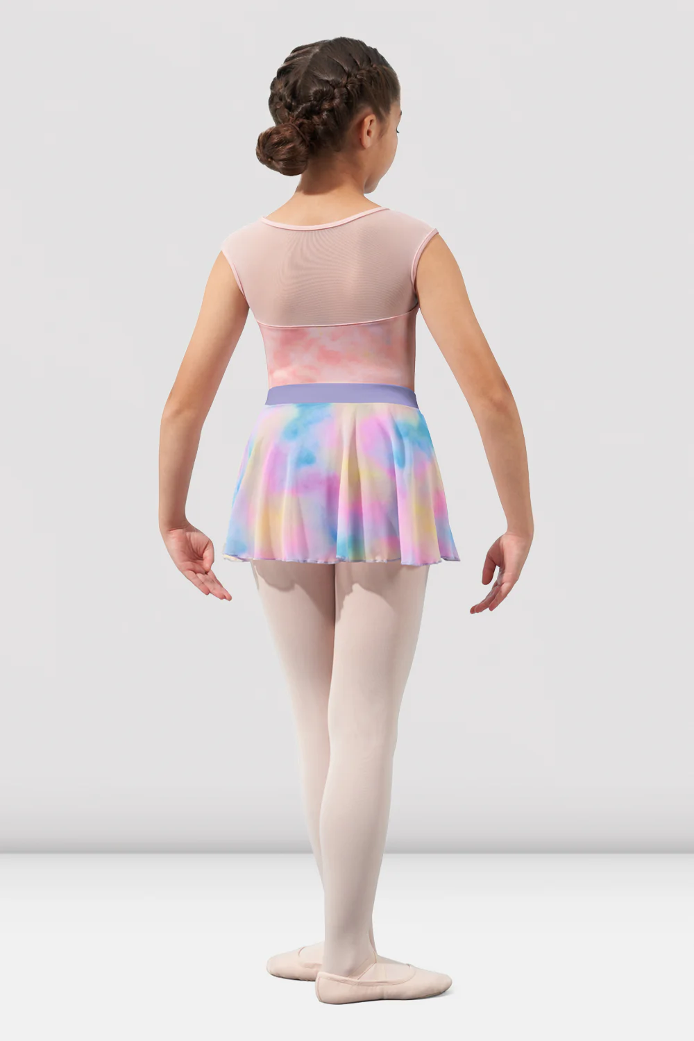 Girls Mirella Watercolor Pull On Skirt - Image 2