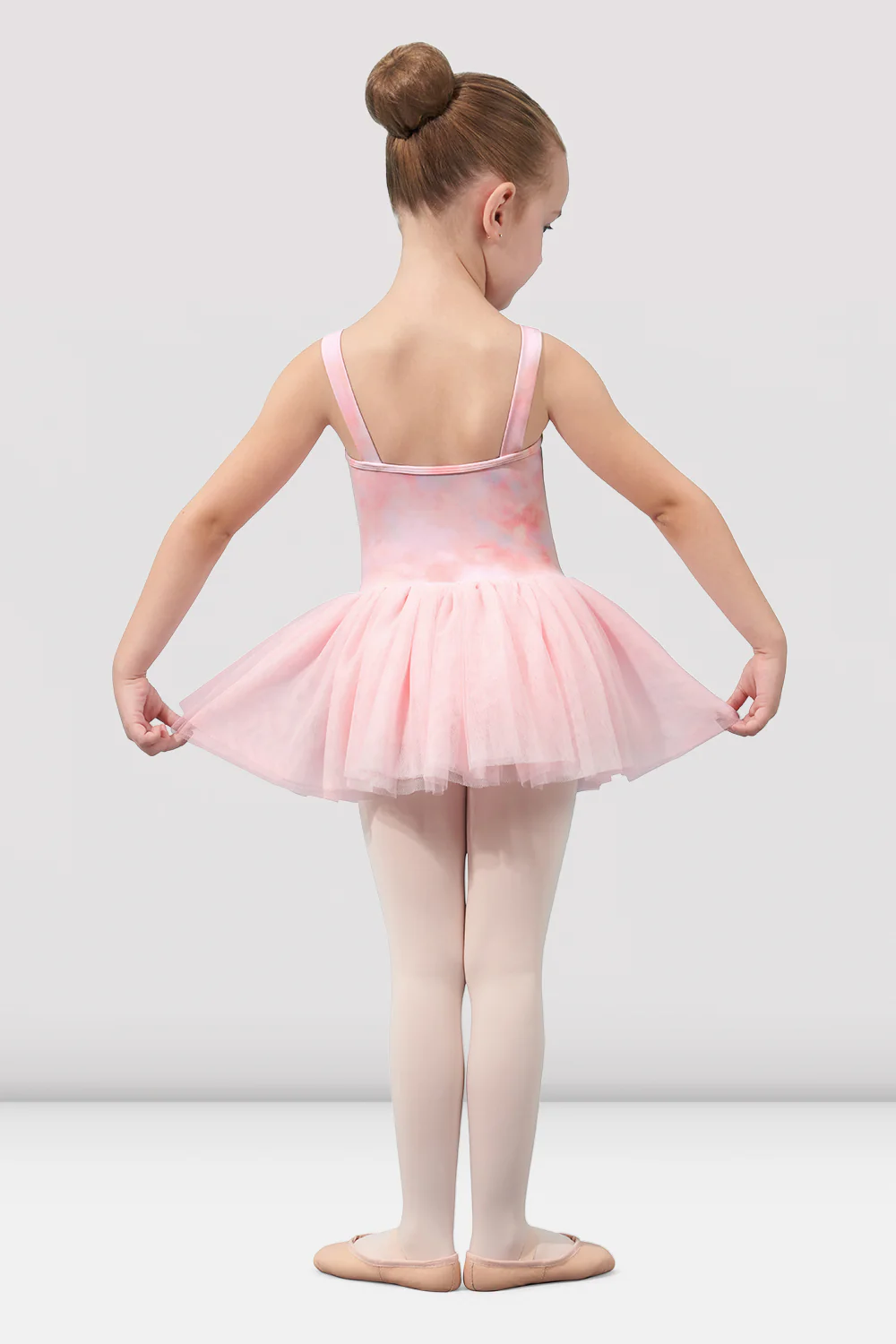 Girls Mirella Watercolor Sweetheart Tutu Dress - Image 2