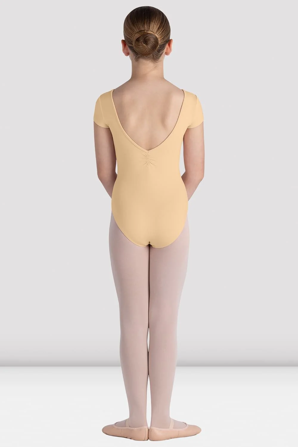 Girls Piper Cap Sleeve Leotard - Image 2