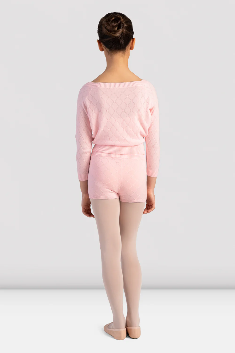 Girls Posie Knit Cropped Sweater - Image 2