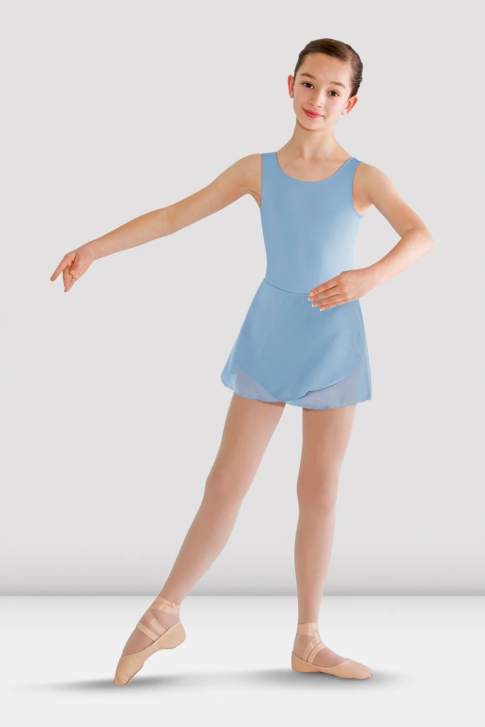 Girls Riya Skirted Tank Leotard