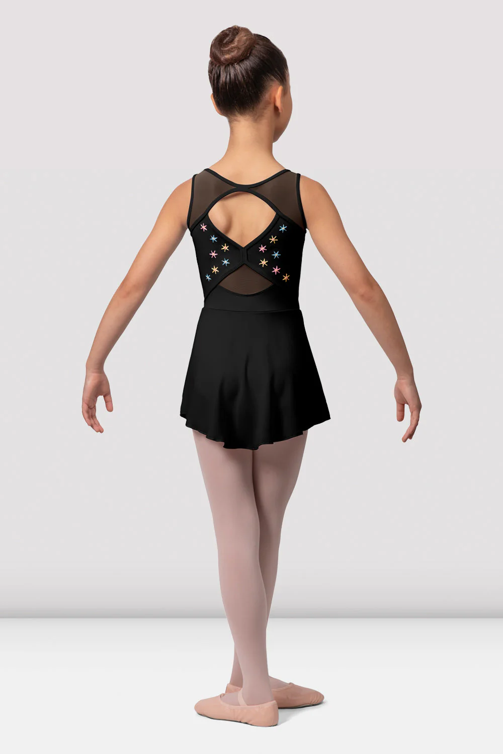 Girls Suki Open Back Skirted Leotard - Image 2
