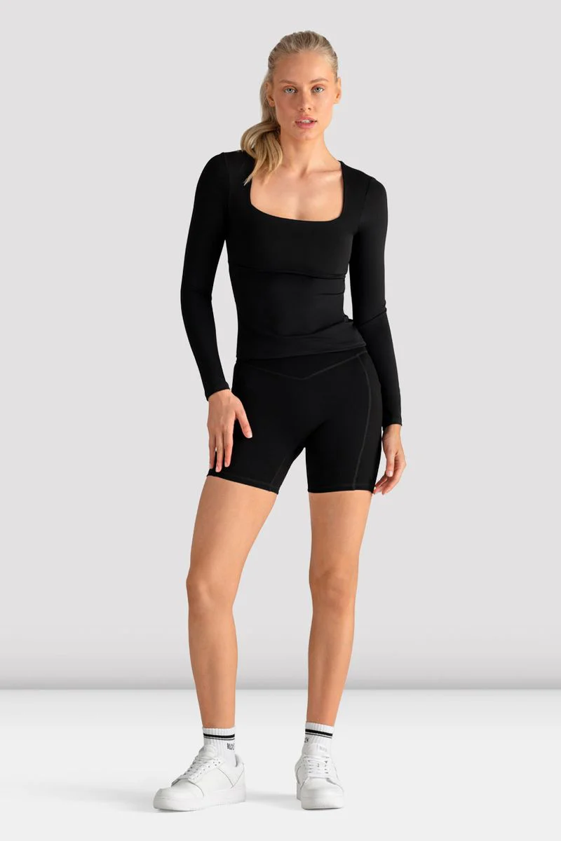 Ladies Apex Essential Long Sleeve Top - Image 3