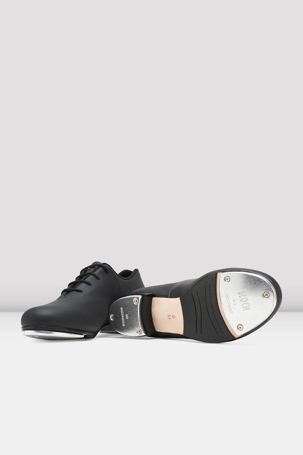 Ladies Audeo Jazz Tap Leather Tap Shoes - Image 3