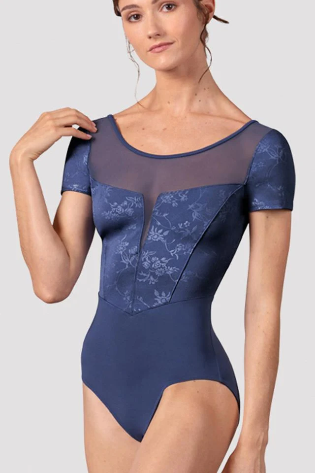 Ladies Christina Cap Sleeve Leotard - Image 3