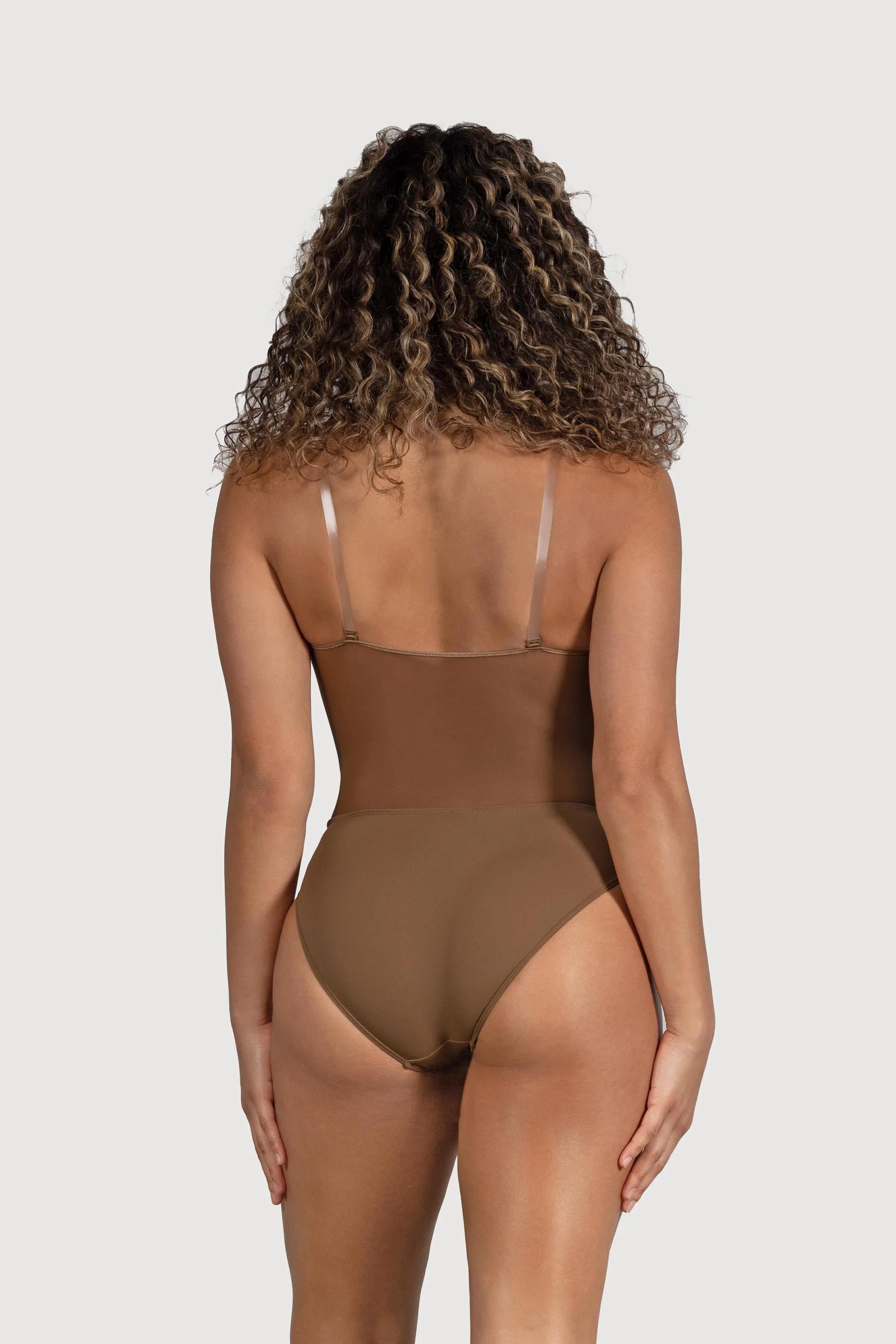 Ladies Cordelia Mesh Panel Bodysuit - Image 2