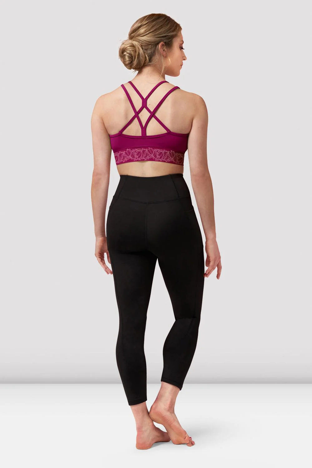 Ladies Demi Scoop Neck Crop Top - Image 2