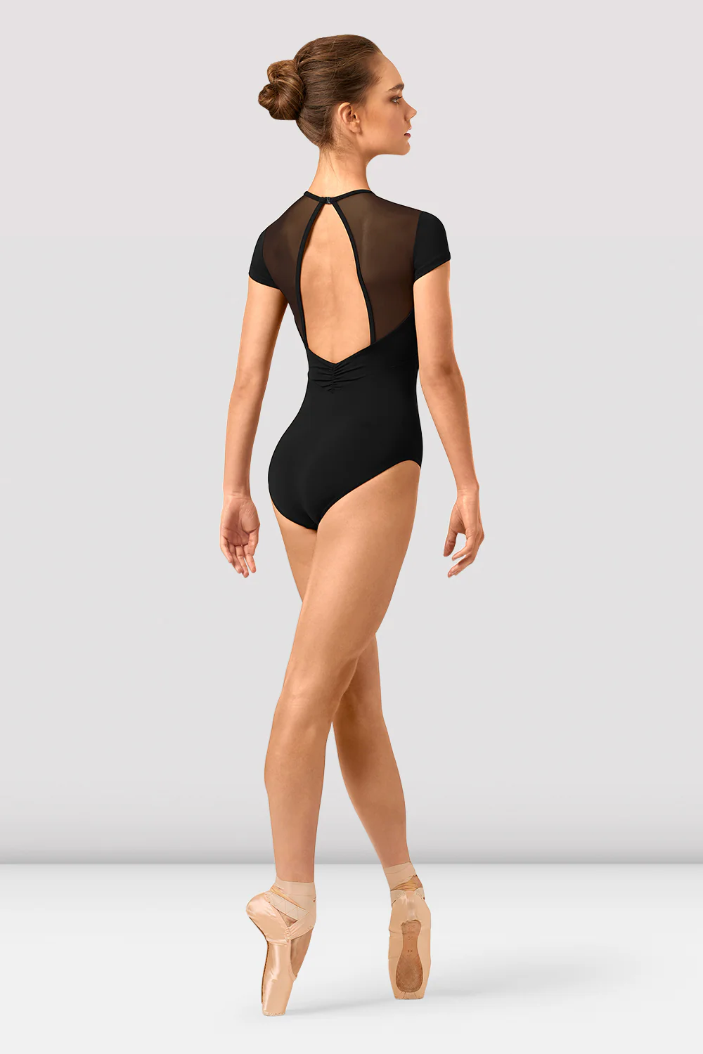 Ladies Eden Mirage Print Cap Sleeve Leotard - Image 2