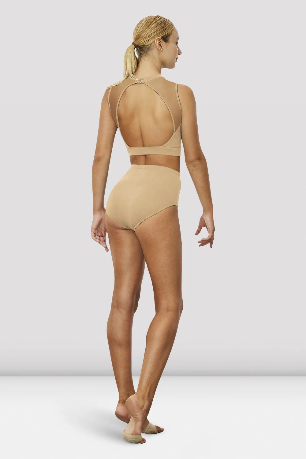 Ladies Emiko Open Back Crop Top - Image 2