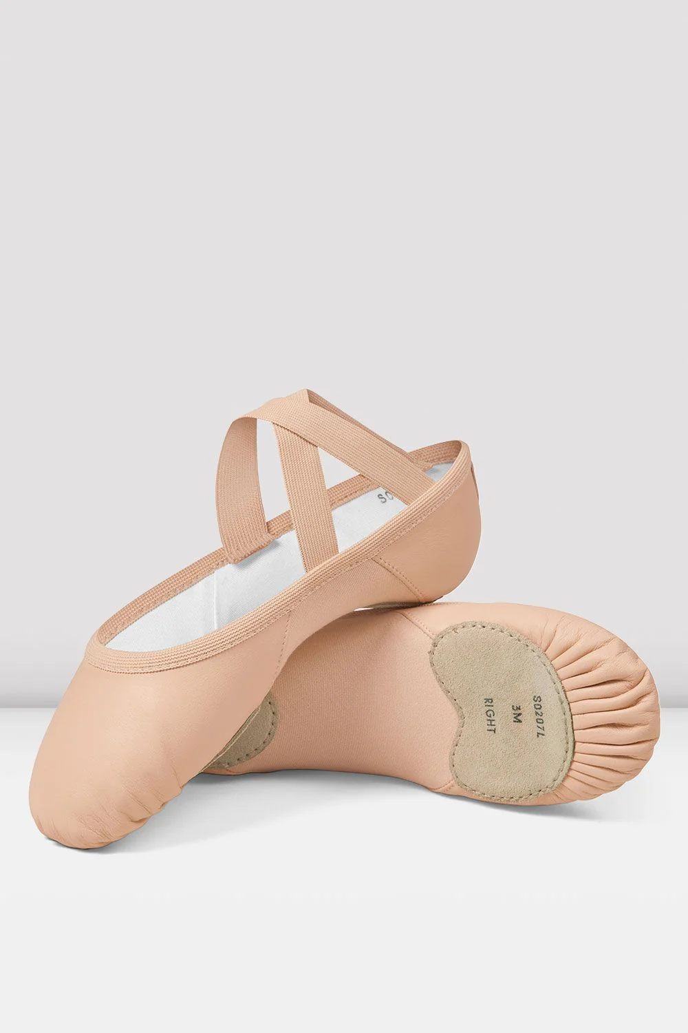Ladies Enhance Leather Ballet Shoes - Image 3