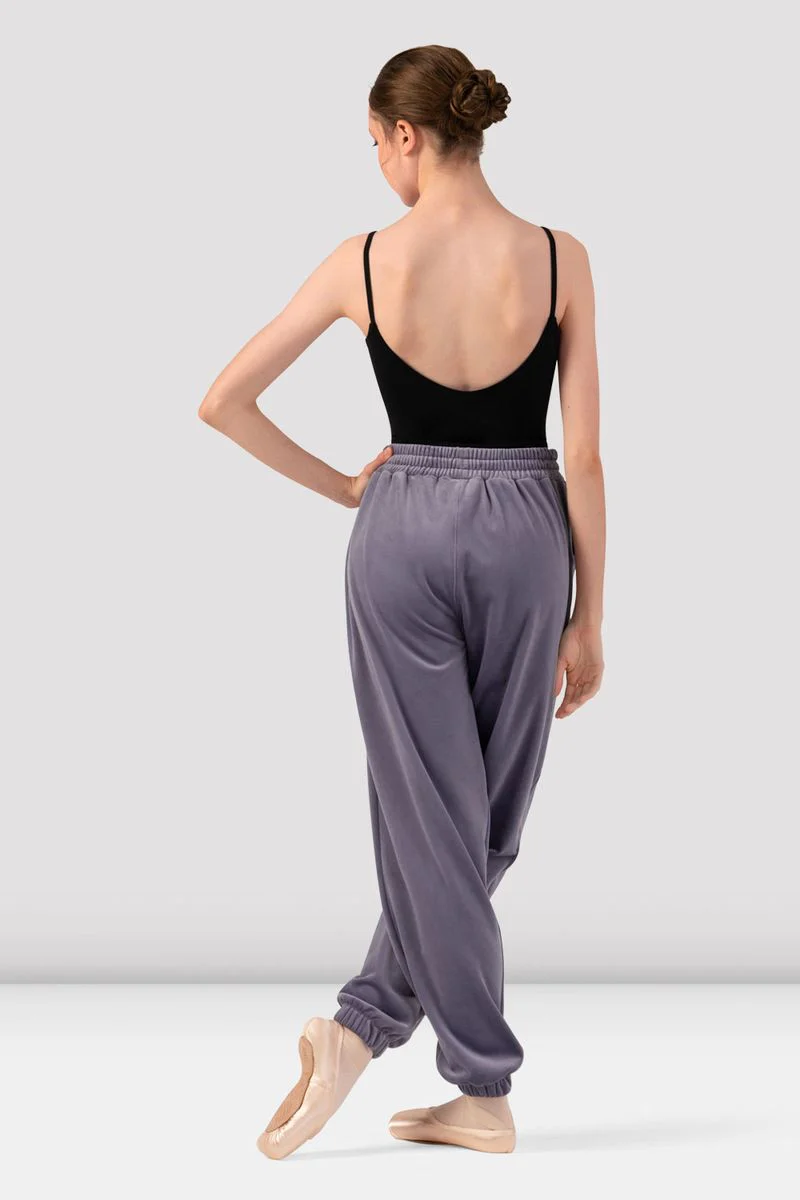 Ladies Gloria Velvet Sweatpant - Image 3