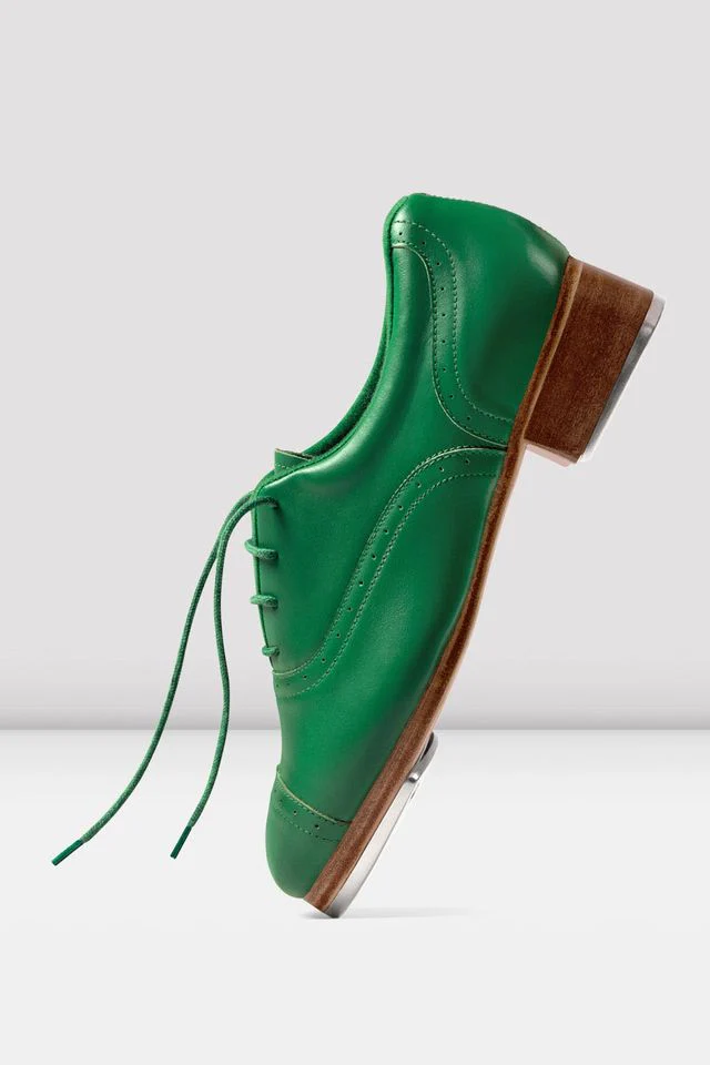 Ladies Jason Samuels Smith Smooth Leather Tap Shoes - Image 4