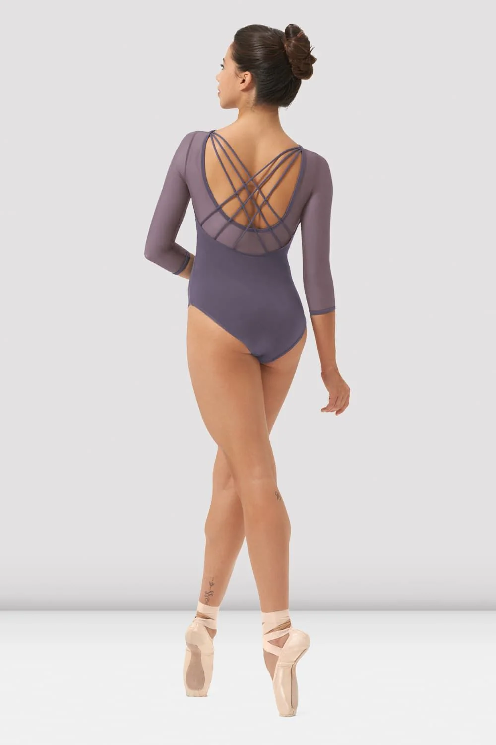 Ladies Mirella Boheme 3/4 Sleeve Leotard - Image 2