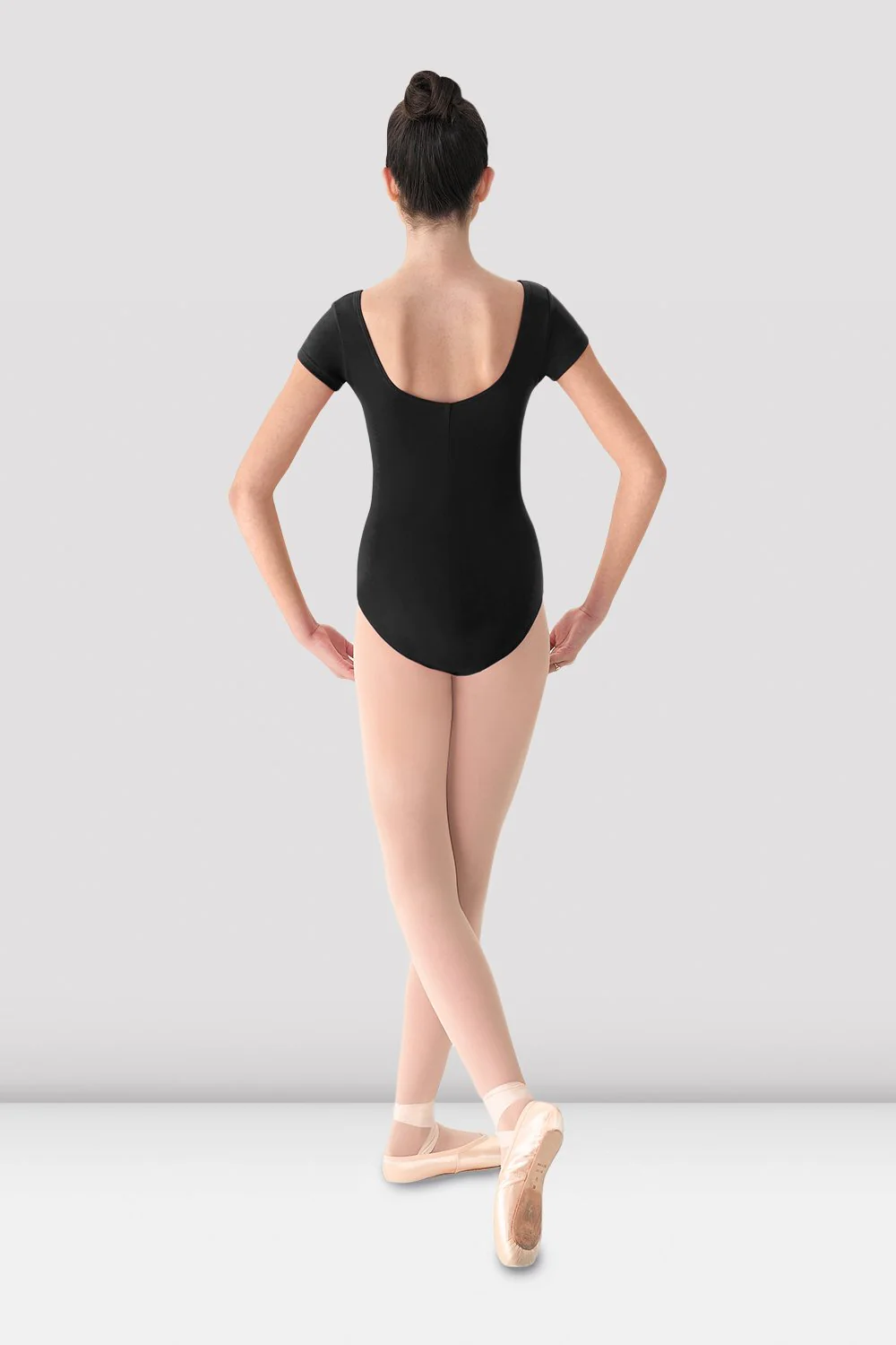 Ladies Mirella Cap Sleeve Leotard - Image 2