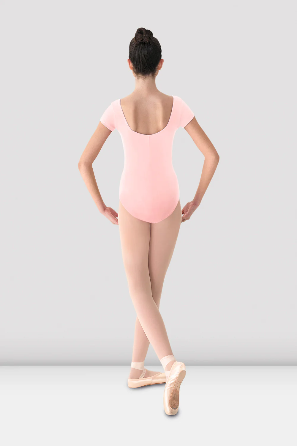 Ladies Mirella Cap Sleeve Princess Seam Leotard - Image 2