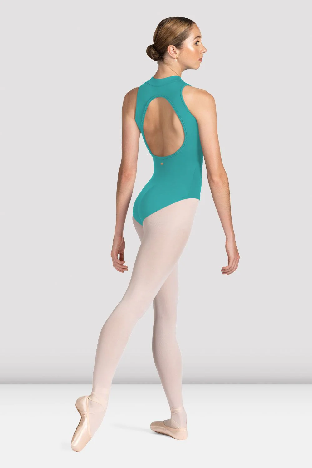 Ladies Mirella Miami Zip Front Leotard - Image 2