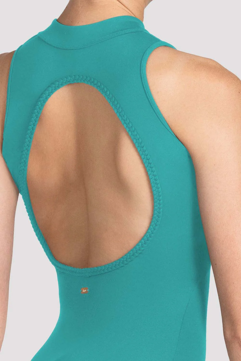Ladies Mirella Miami Zip Front Leotard - Image 3