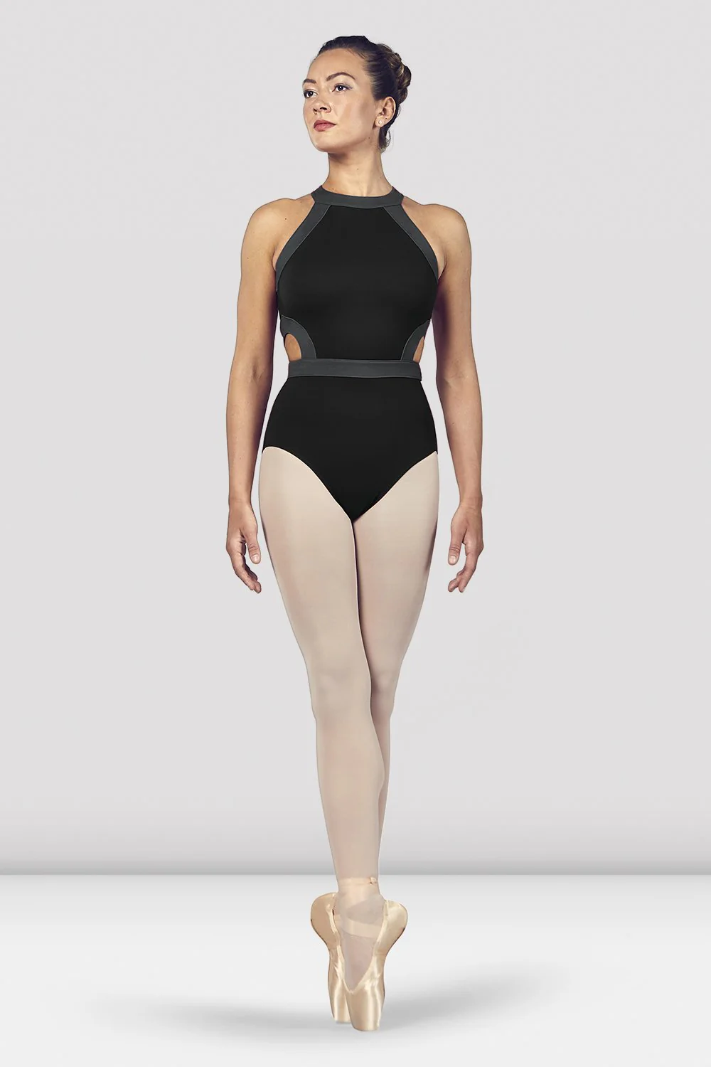 Ladies Shreya Halter Neck Open Back Leotard - Image 2