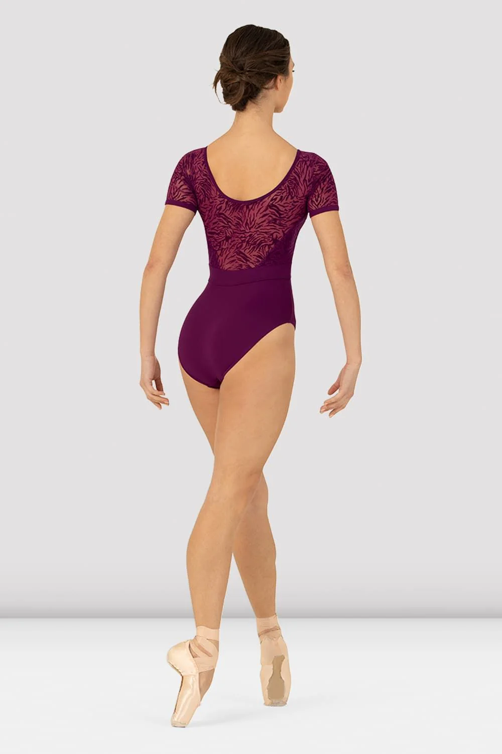 Ladies Vienna Short Sleeve Leotard - Image 2
