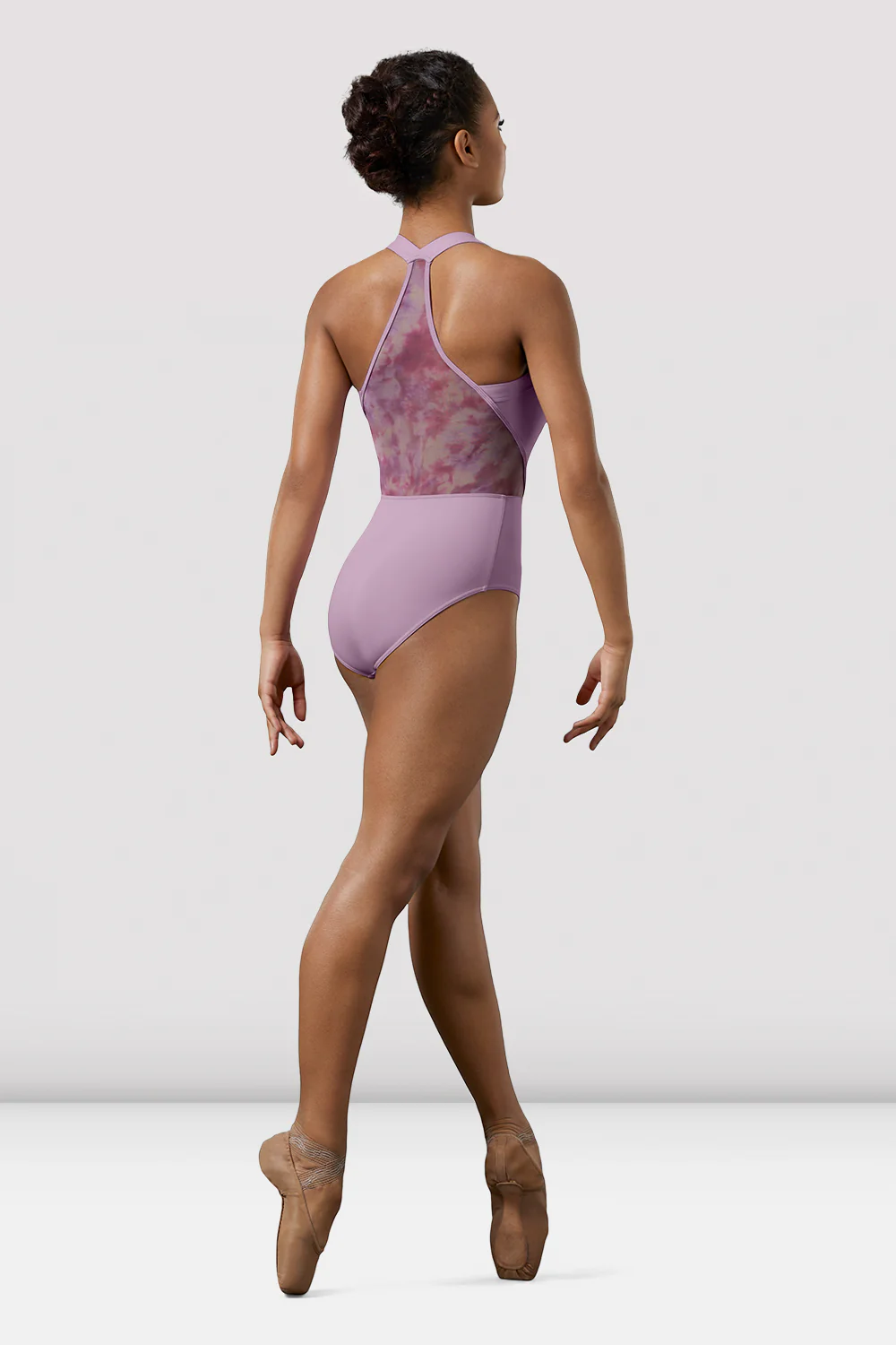 Tween Mirella Watercolor Wide Strap Leotard - Image 2